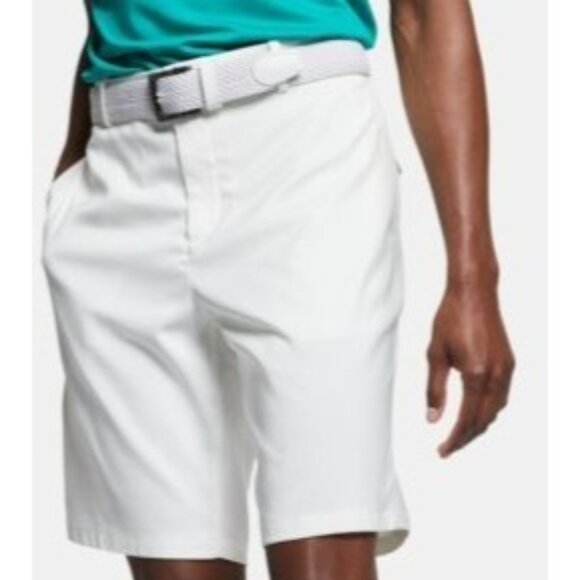Nike Dri-FIT Mens Golf Shorts 32 Waist White Standard Fit Flex Material, NWT - Picture 1 of 9
